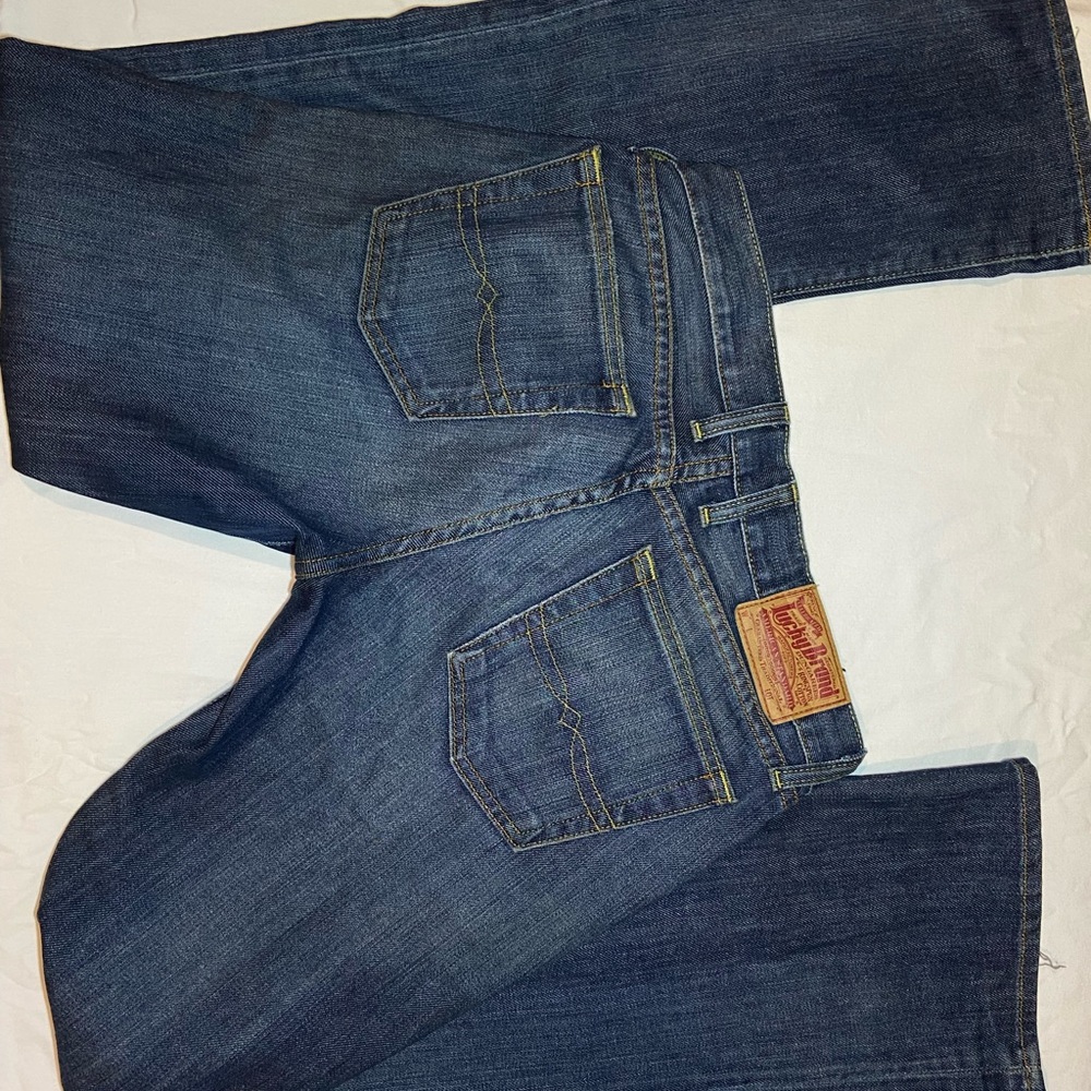 Lucky Brand, size 8, 29 inch waist, bootcut jeans